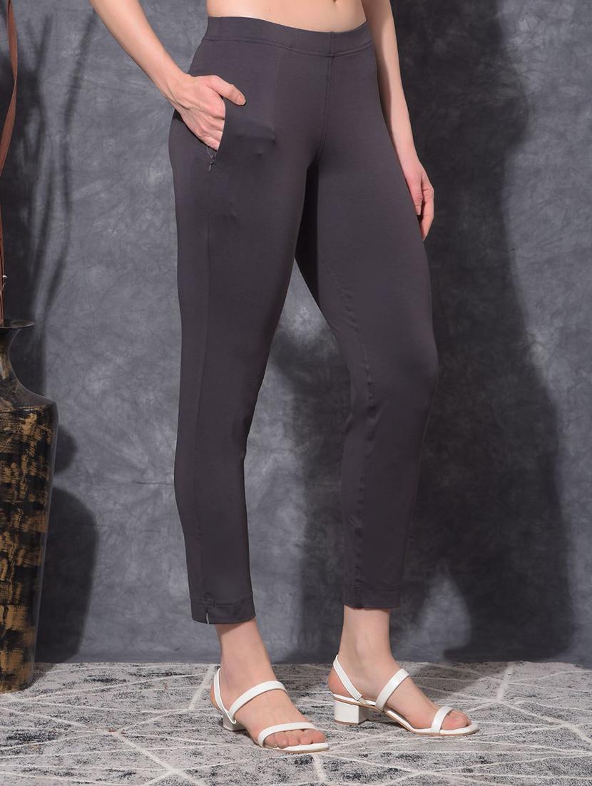 women pack of 3 solid ankle length jeggings - 21594996 - Standard Image - 2