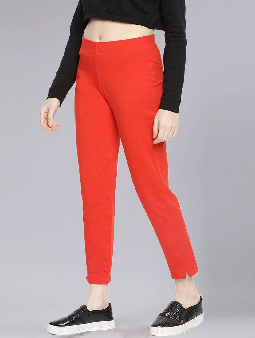 women pack of 3 solid ankle length jeggings - 21594998 -  Standard Image - 2