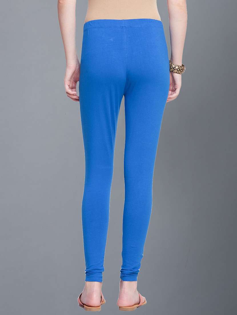 women solid ankle length legging - 21595093 -  Standard Image - 2
