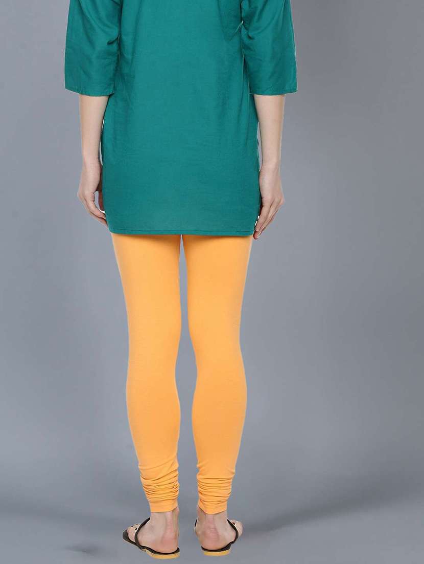 women solid full length legging - 21595242 -  Standard Image - 2