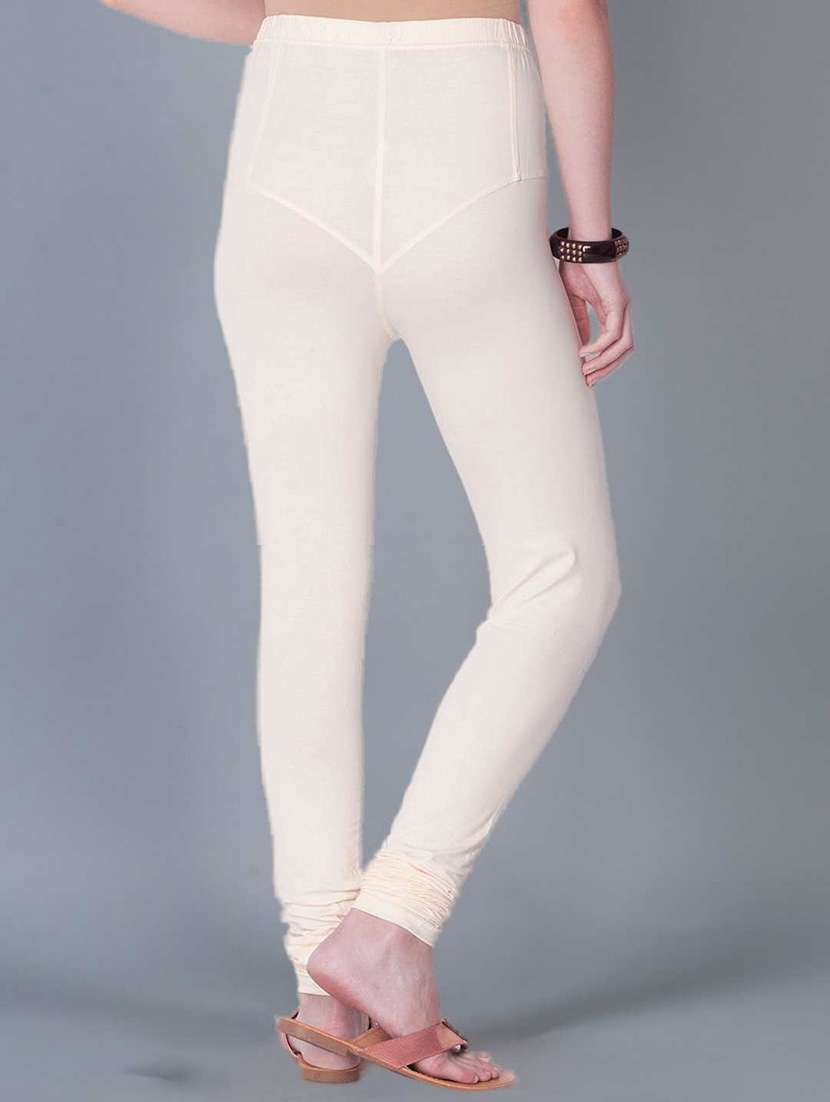 women solid full length legging - 21595243 -  Standard Image - 2