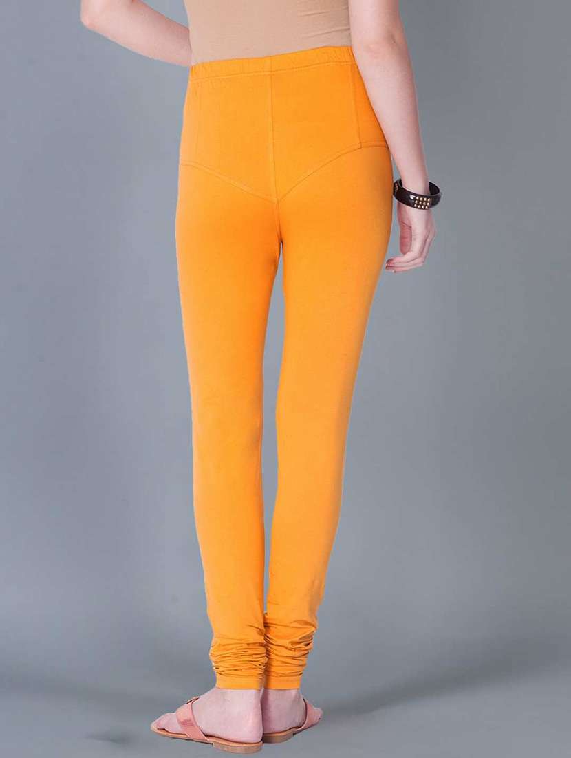 women solid full length legging - 21595249 -  Standard Image - 2