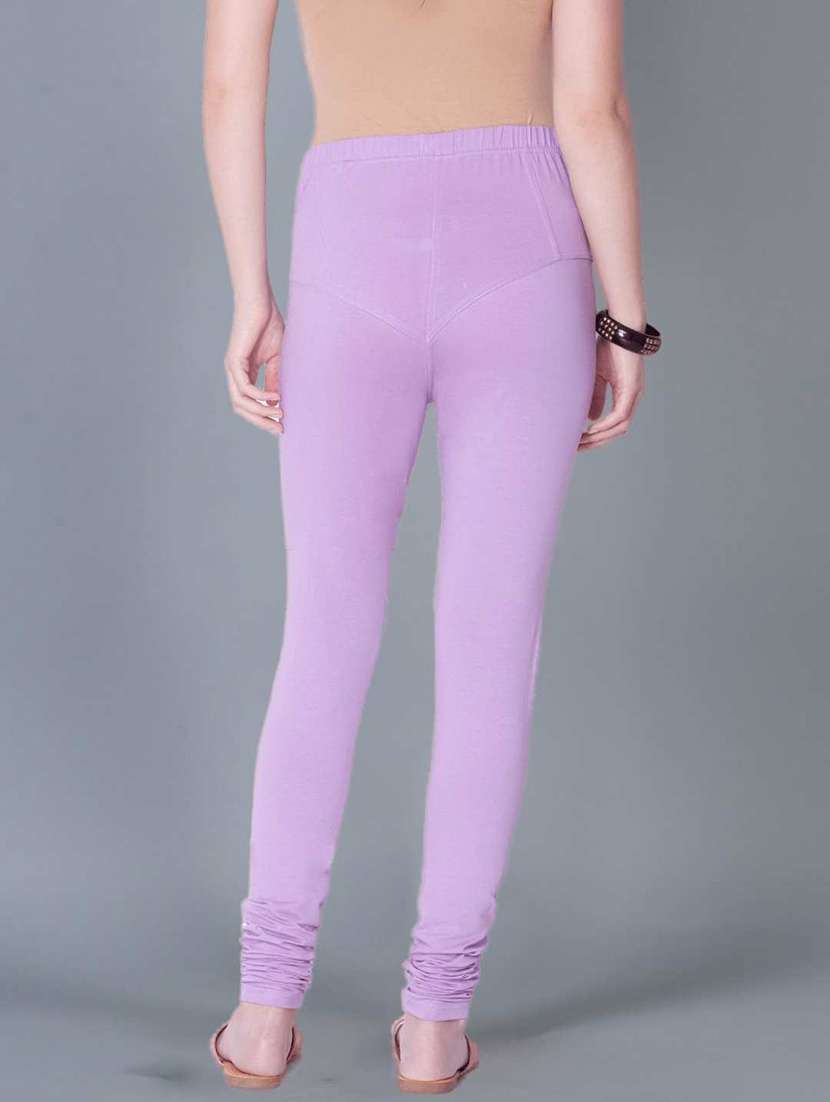 women solid full length legging - 21595253 -  Standard Image - 2