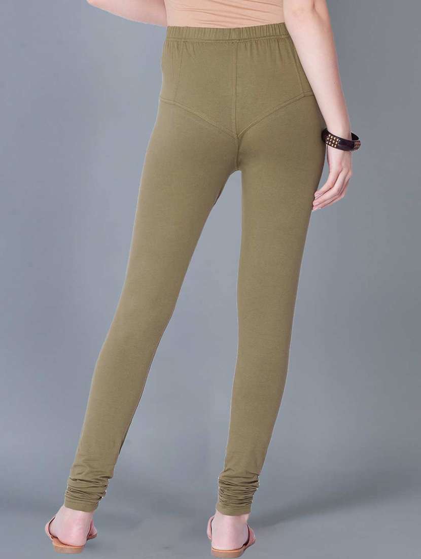 women solid full length legging - 21595256 -  Standard Image - 2