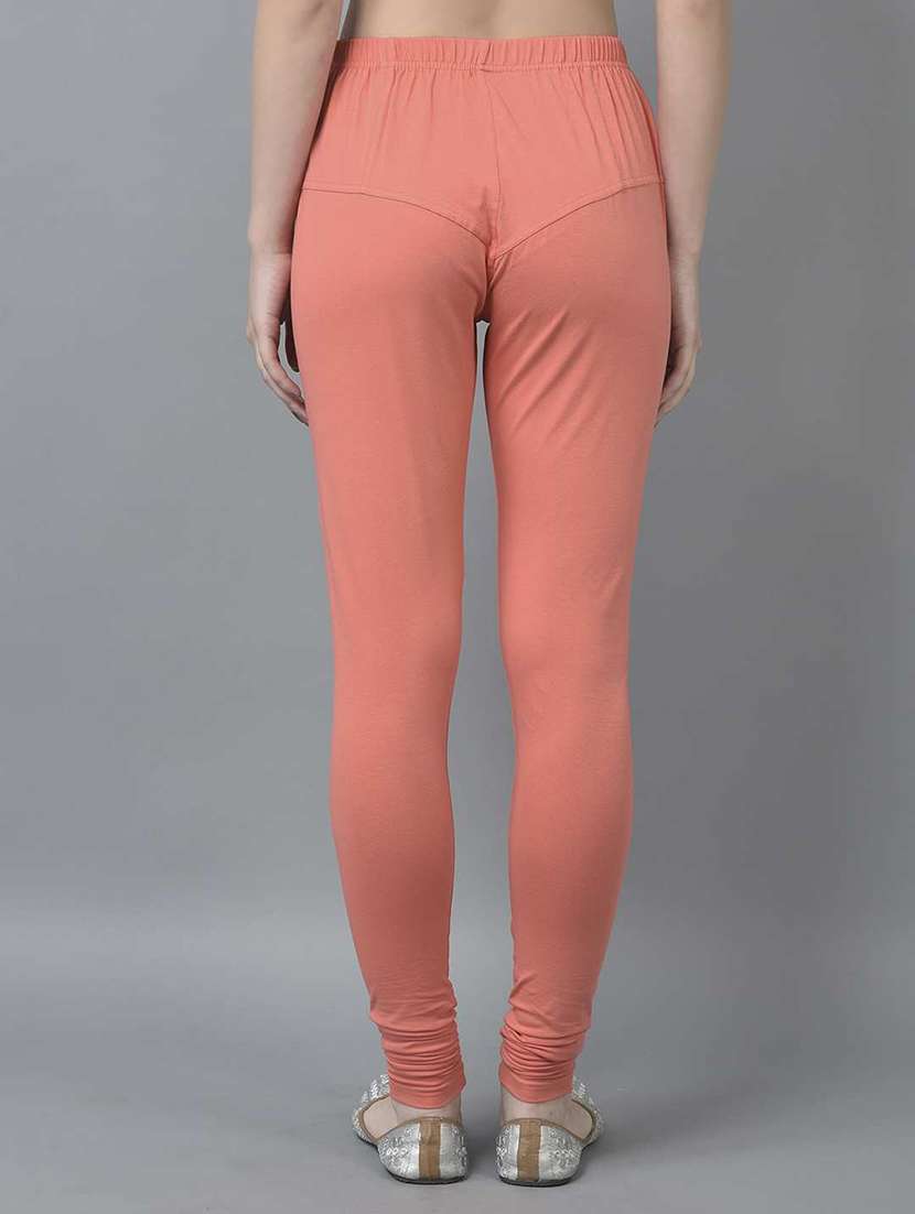 women solid full length legging - 21595265 -  Standard Image - 2