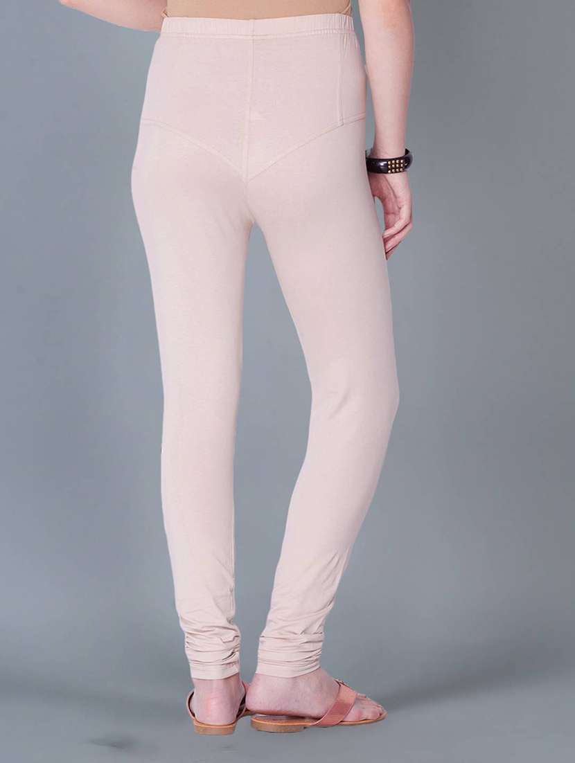 women solid full length legging - 21595266 -  Standard Image - 2