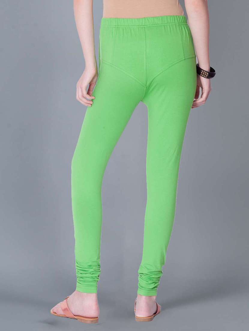 women solid full length legging - 21595268 - Standard Image - 2