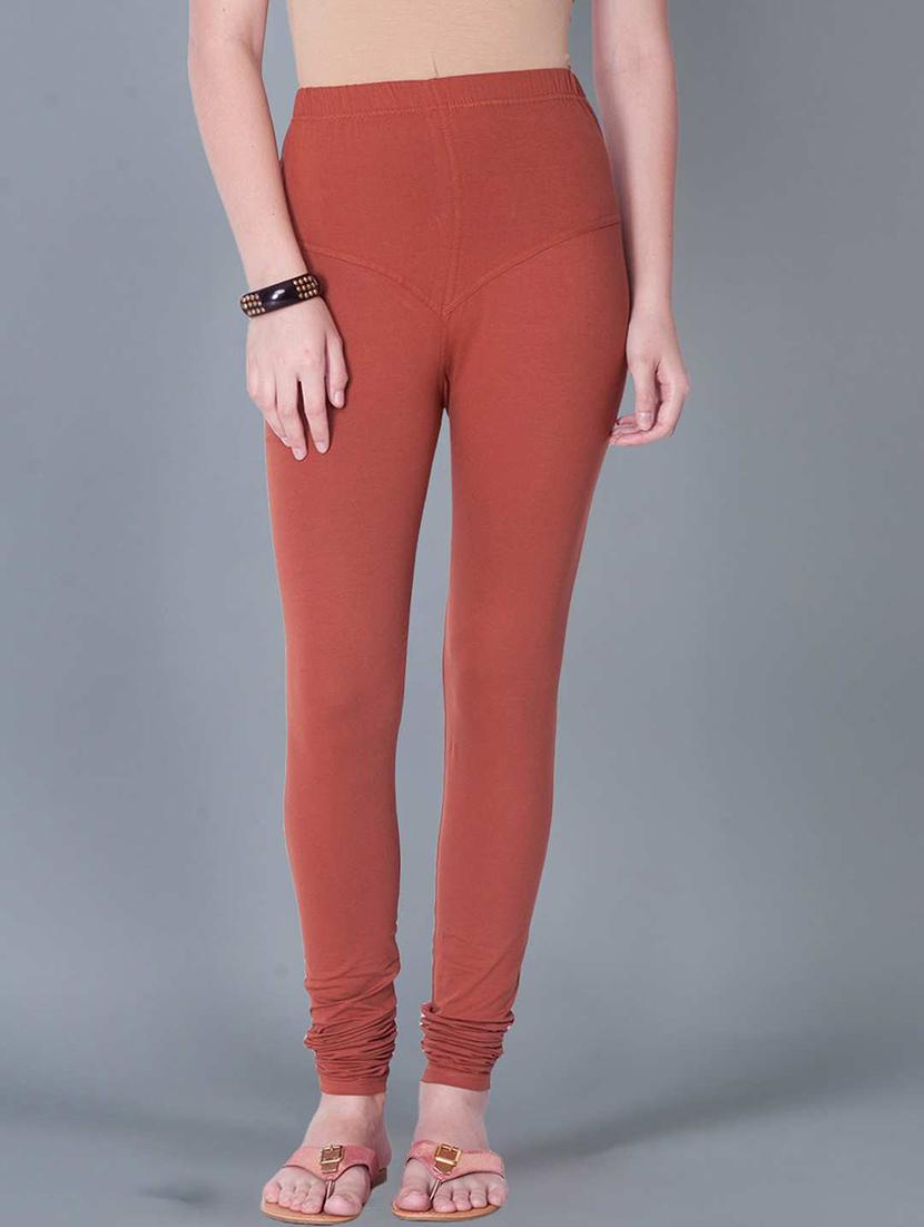 women solid full length leggings - 21595282 - Zoom Image - 0