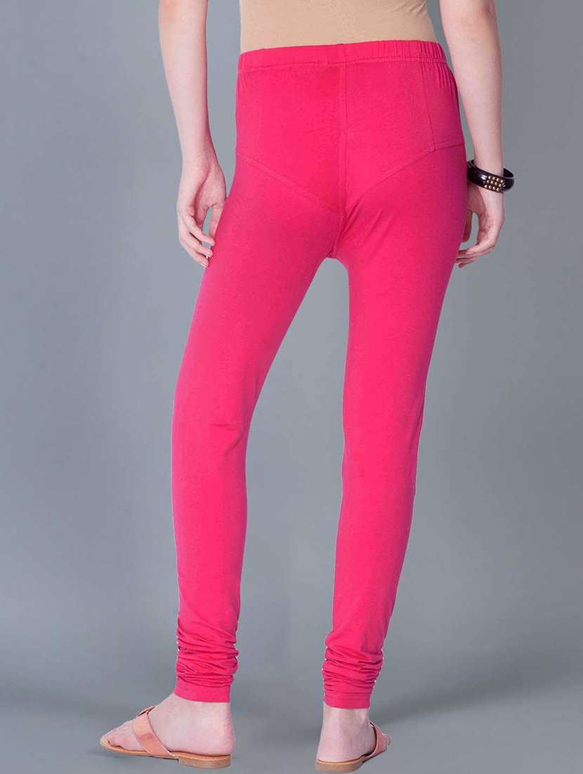 women solid full length legging - 21595285 -  Standard Image - 2