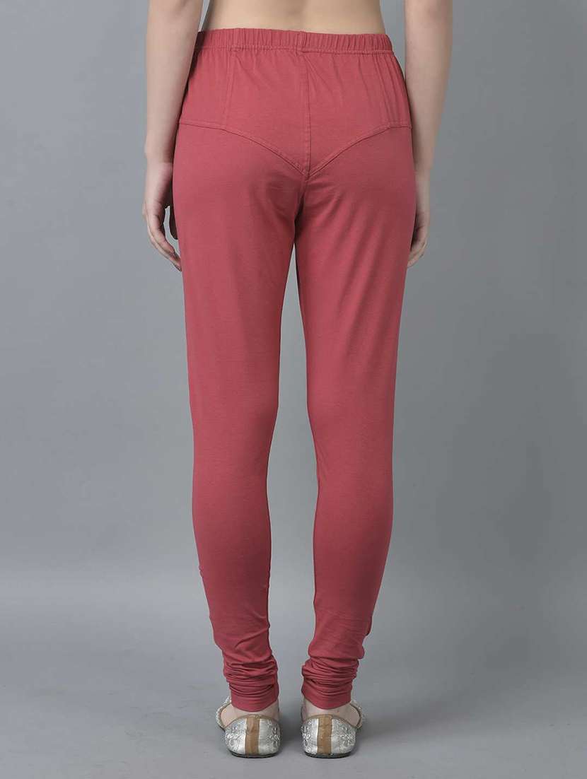women solid full length legging - 21595289 -  Standard Image - 2