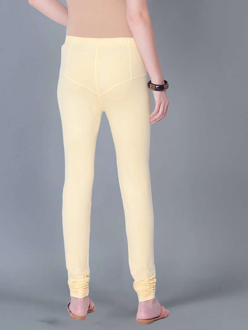 women solid full length legging - 21595292 -  Standard Image - 2