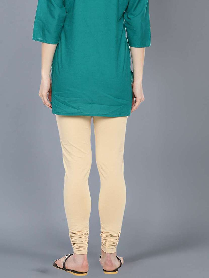 women solid full length legging - 21595295 -  Standard Image - 2