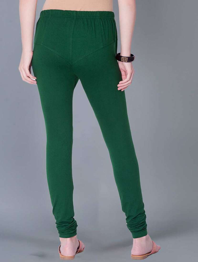 women solid full length legging - 21595311 -  Standard Image - 2