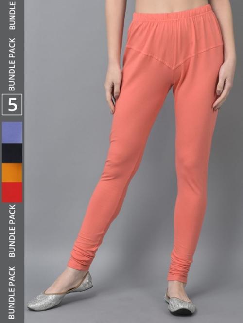women solid full length leggings combo - 21595312 - Standard Image - 0
