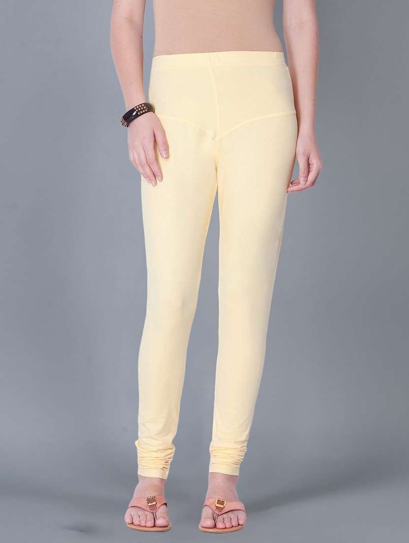 women pack of 2 solid full length legging - 21595323 -  Standard Image - 2