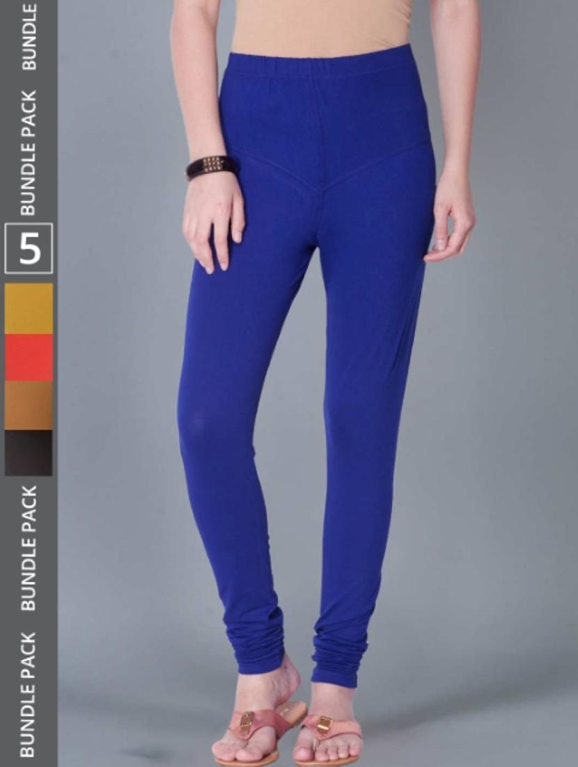 women solid full length leggings combo - 21595356 - Zoom Image - 0