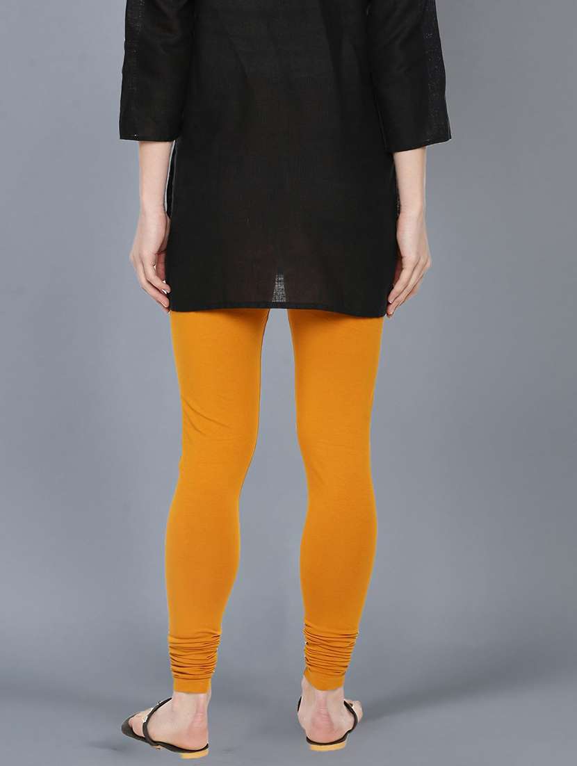 women pack of 2 solid full length legging - 21595381 -  Standard Image - 2