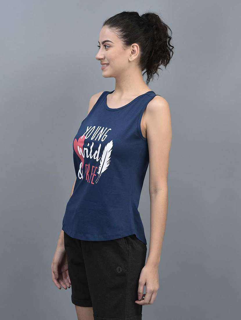 women printed sleeveless regular fit tank tops combo - 21595515 - Standard Image - 2