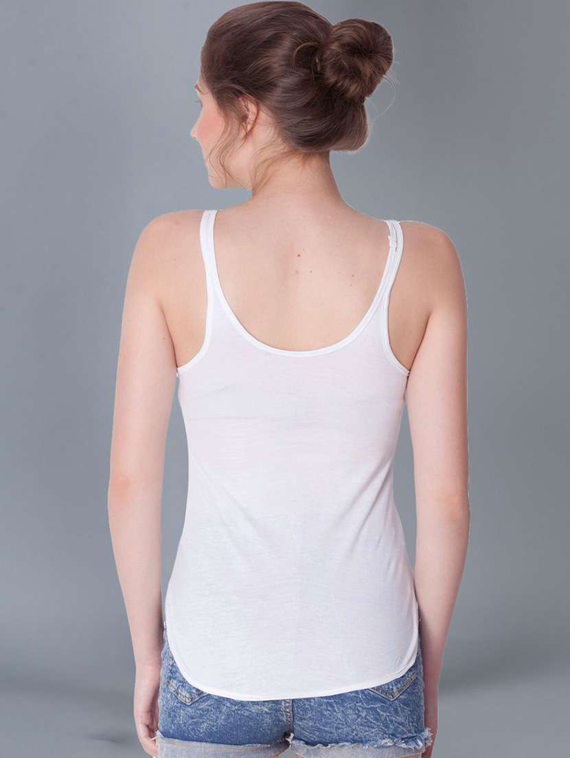 women pack of 2 solid cotton camisole - 21595660 -  Standard Image - 2