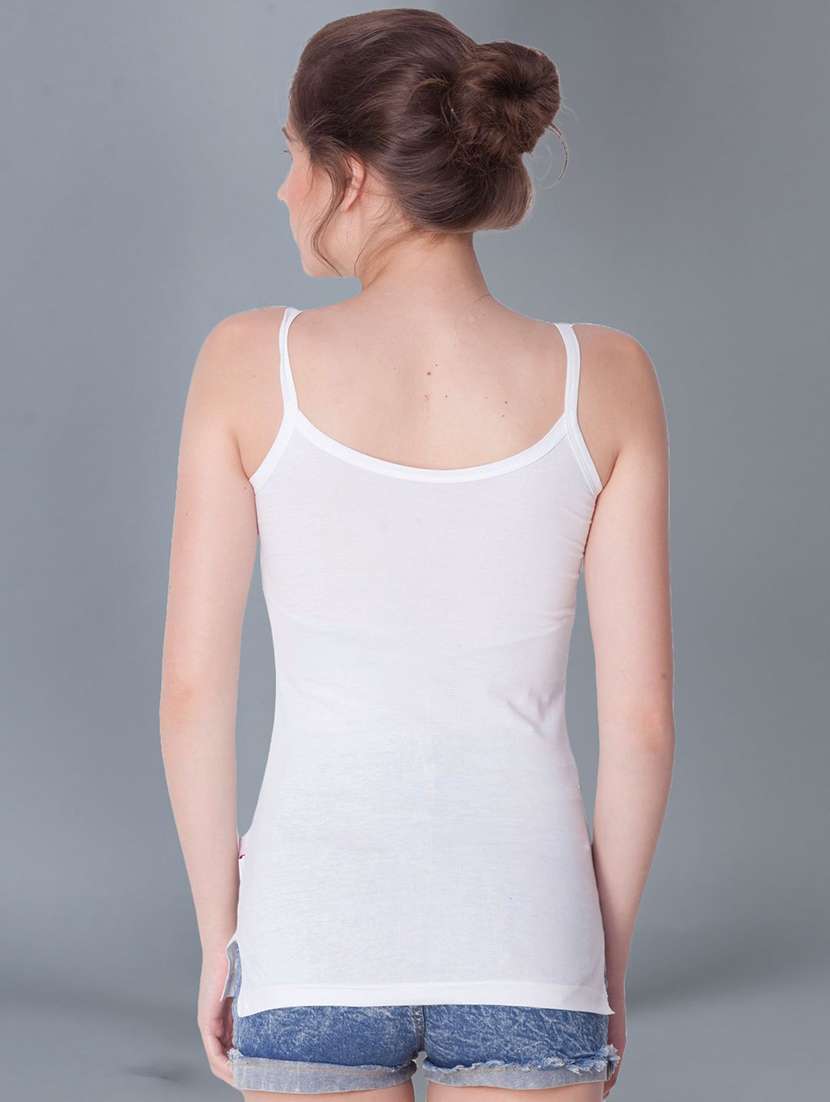 women plain cotton camisole combo - 21595673 -  Standard Image - 2