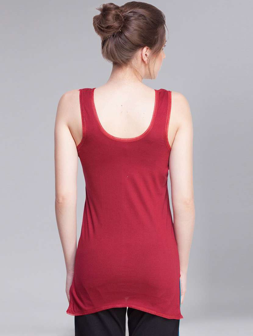 women pack of 2 solid cotton camisole - 21595712 -  Standard Image - 2