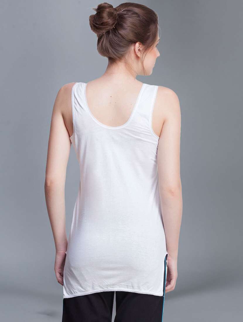 women pack of 2 solid cotton camisole - 21595716 -  Standard Image - 2