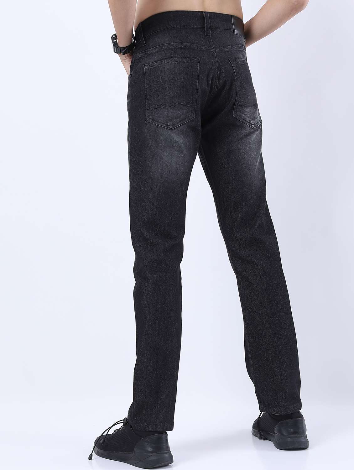 men mid rise plain jeans - 21595988 -  Standard Image - 2