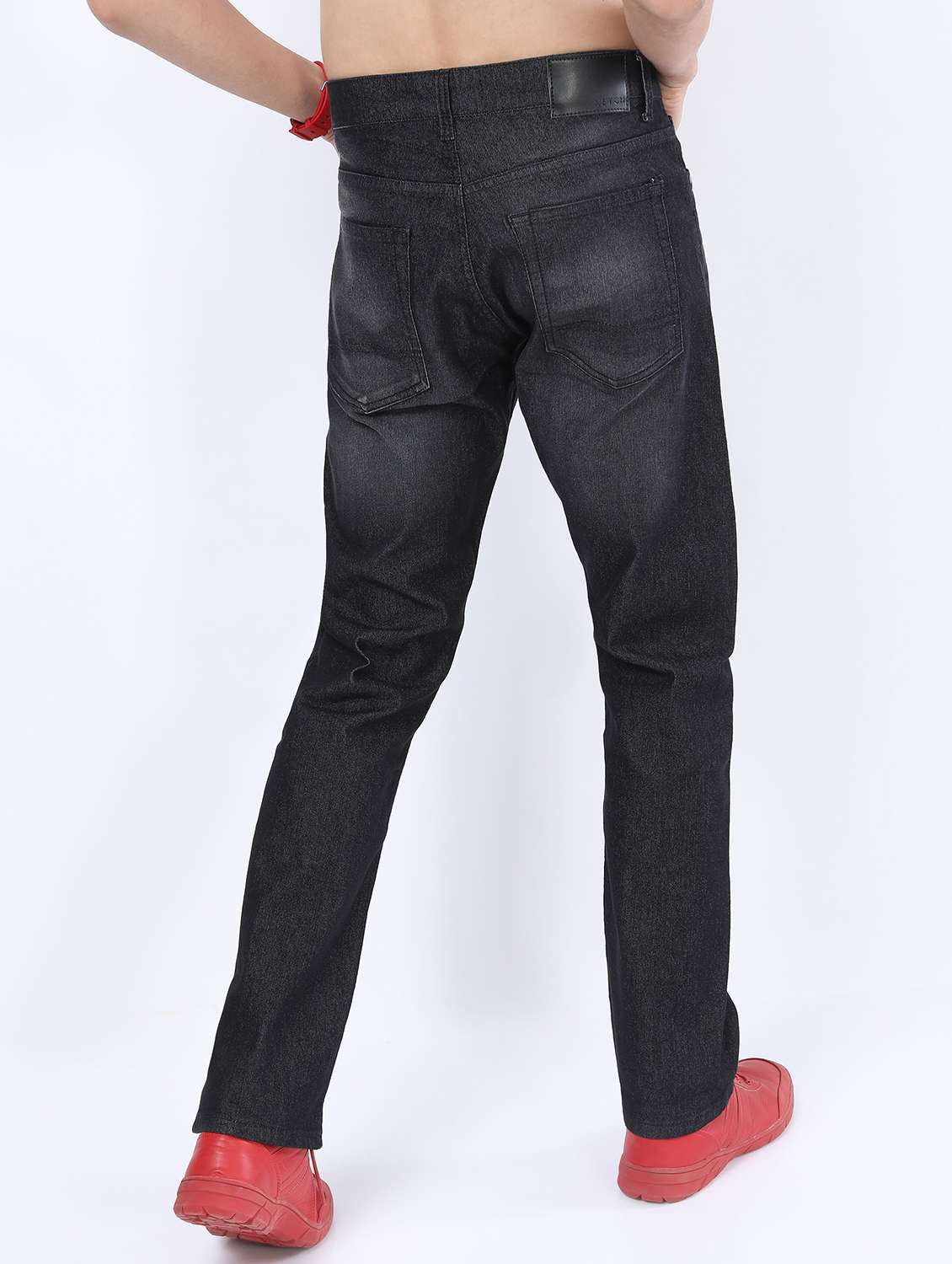 men mid rise plain jeans - 21596000 -  Standard Image - 2