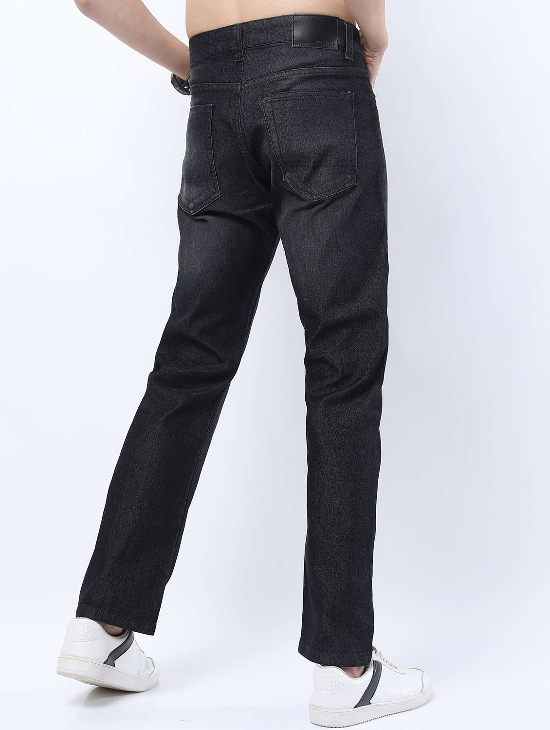 men mid rise plain jeans - 21596010 -  Standard Image - 2