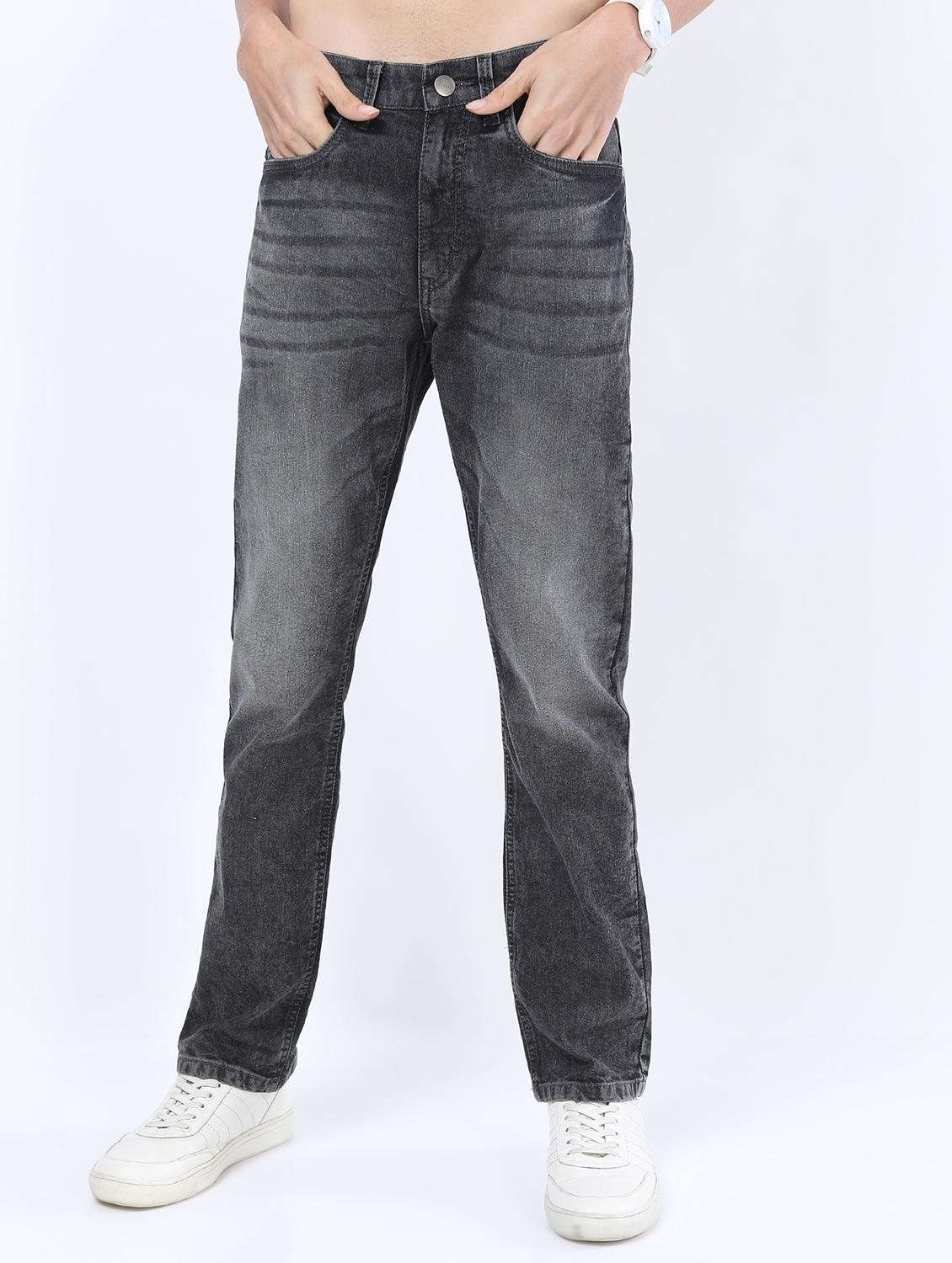 men mid rise plain jeans - 21596114 - Zoom Image - 0