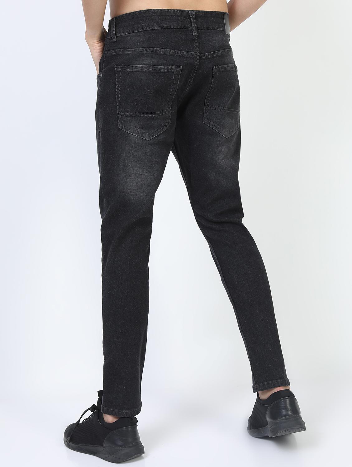 men mid rise plain slim fit jeans - 21596158 - Standard Image - 2