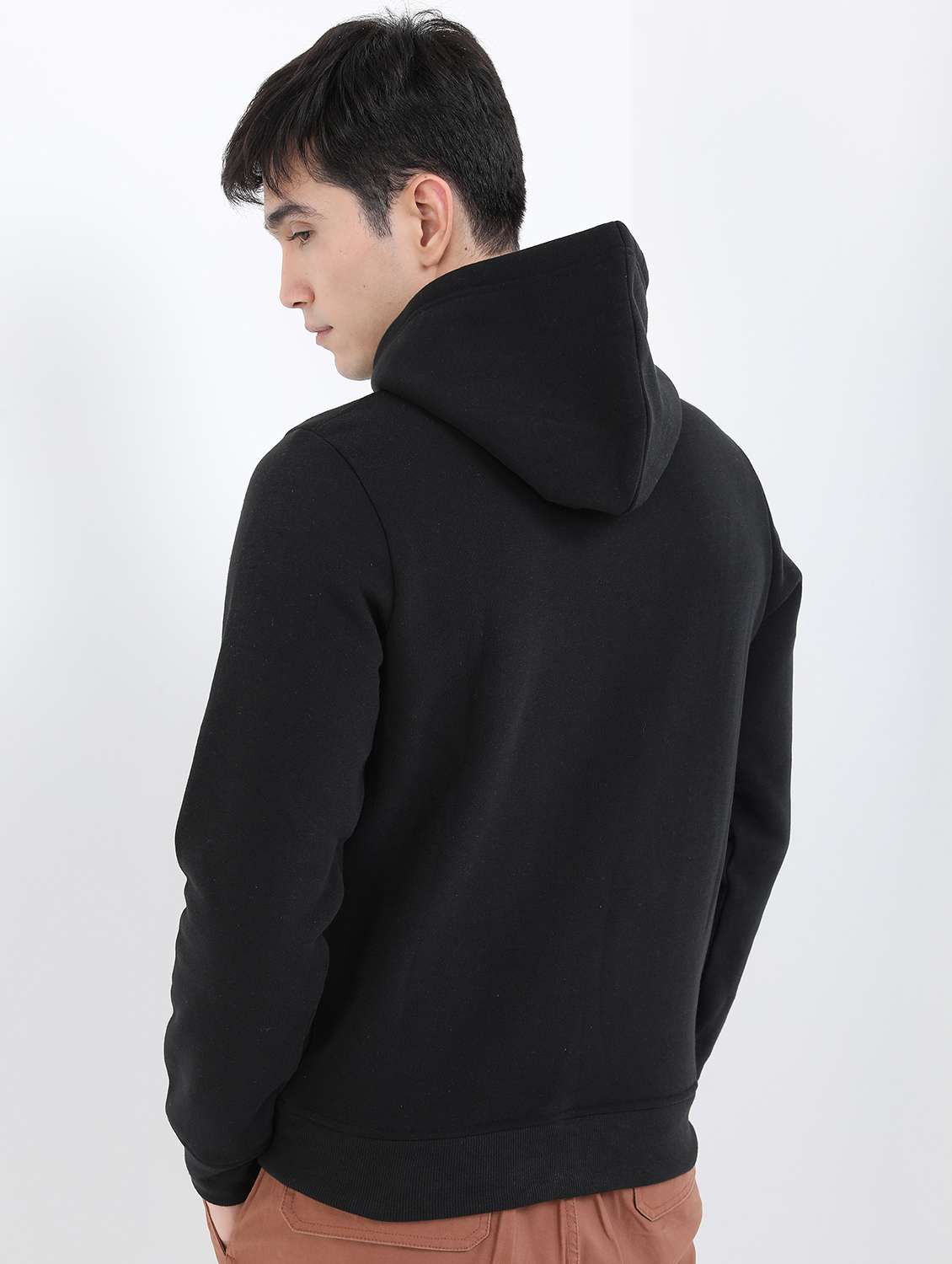 men long sleeves front print sweatshirt - 21596496 -  Standard Image - 2