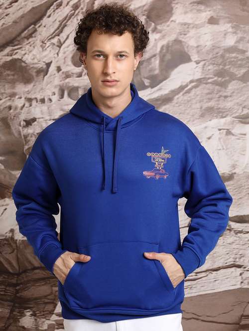 men long sleeves front & back print sweatshirt - 21596515 - Standard Image - 0