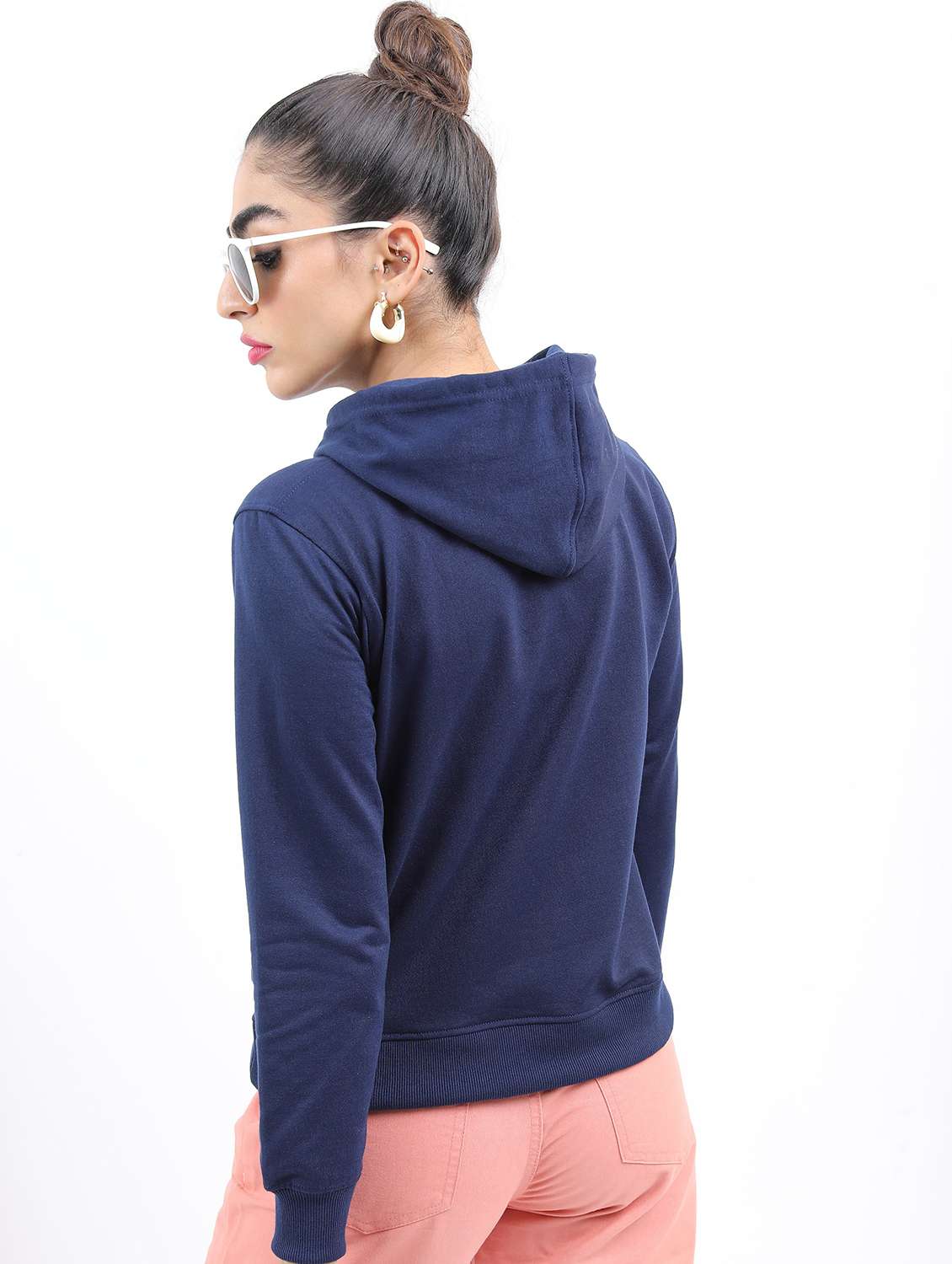 women long sleeve front print sweatshirt - 21596556 -  Standard Image - 2