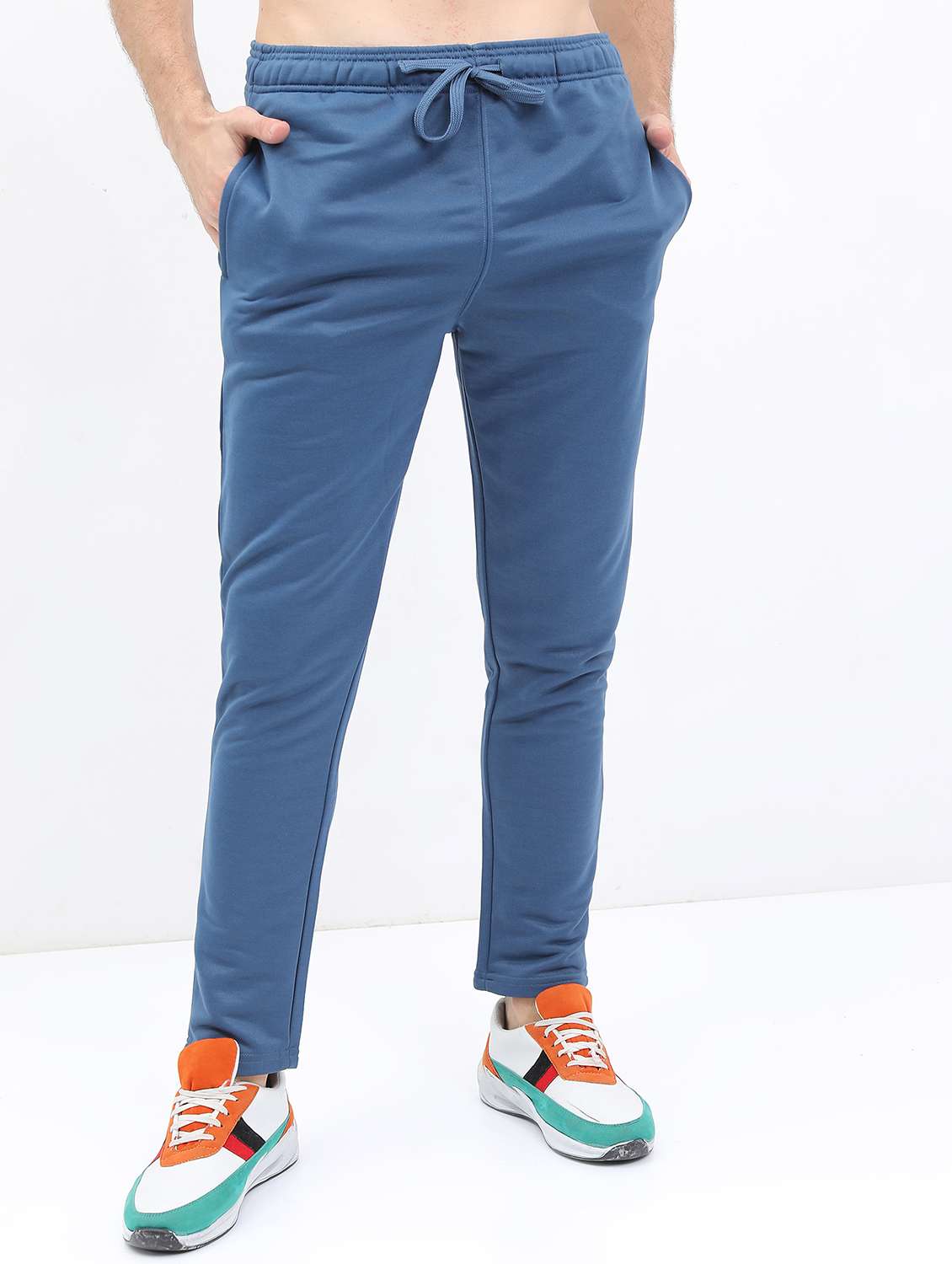men solid regular fit track pant - 21596680 - Zoom Image - 0