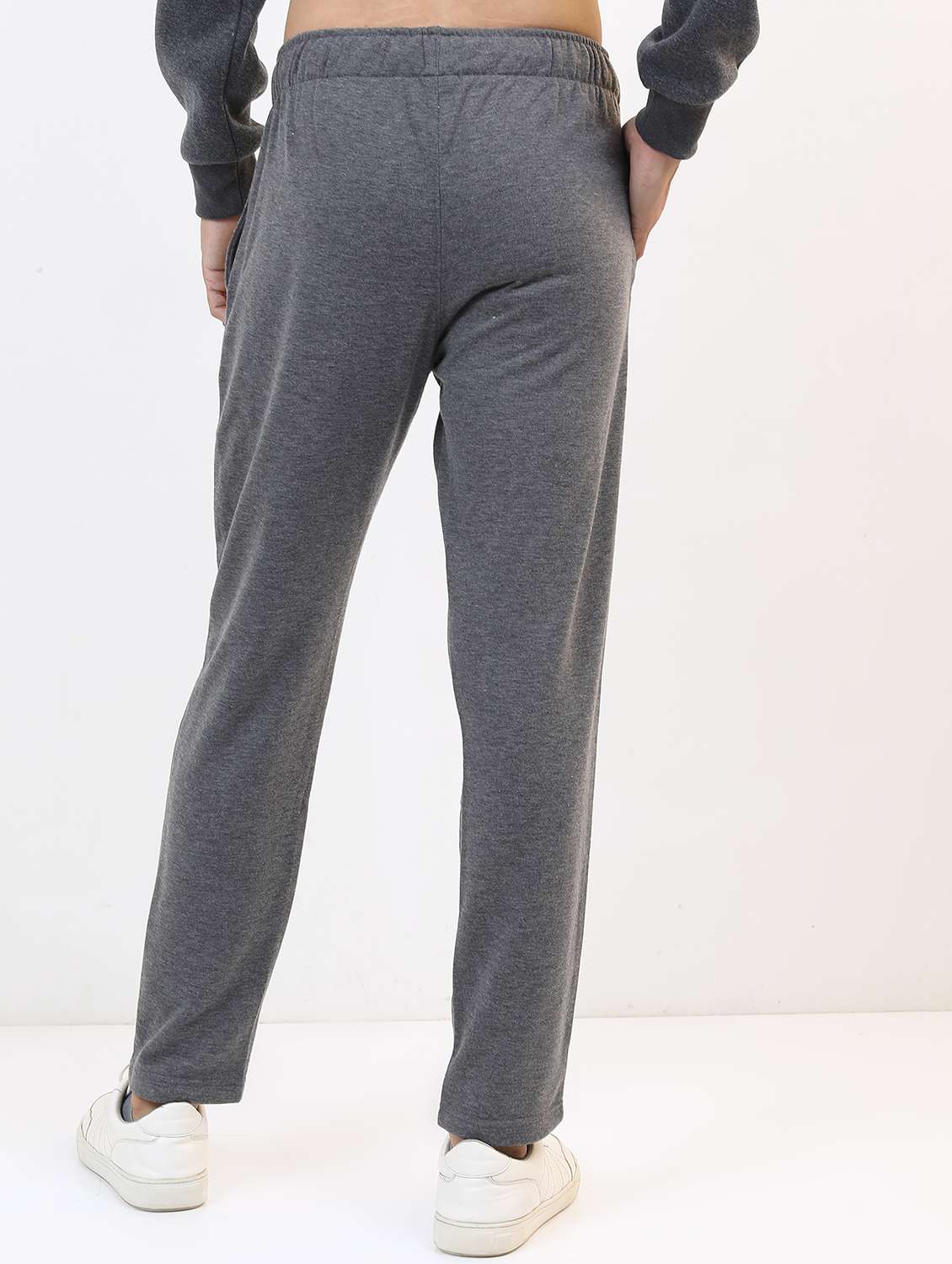 men solid regular fit track pant - 21596699 -  Standard Image - 2