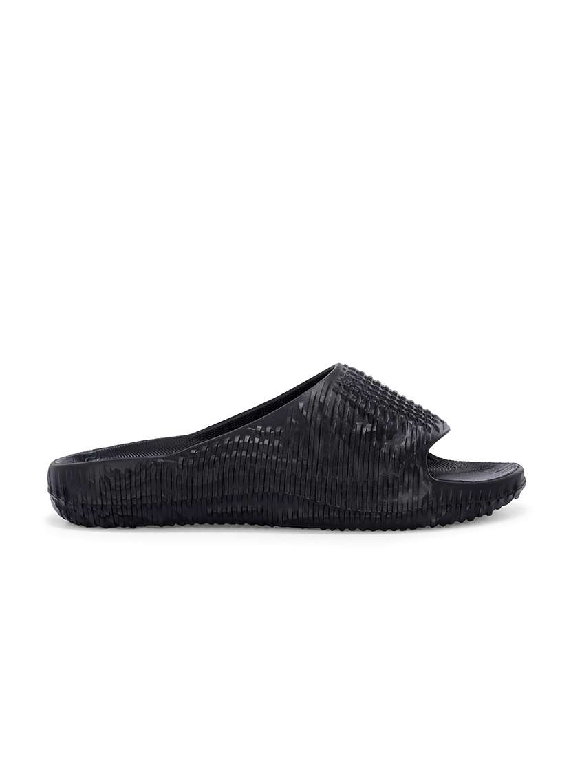men black slider flip flop - 21596733 -  Standard Image - 2