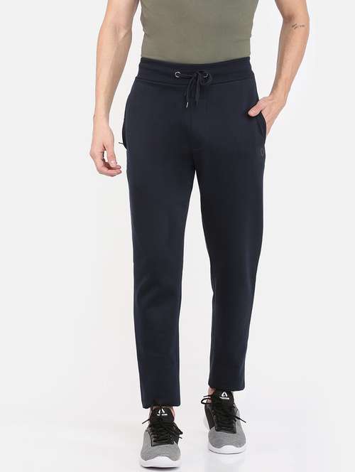 men mid rise solid ankle length track pant - 21596773 -  Standard Image - 0