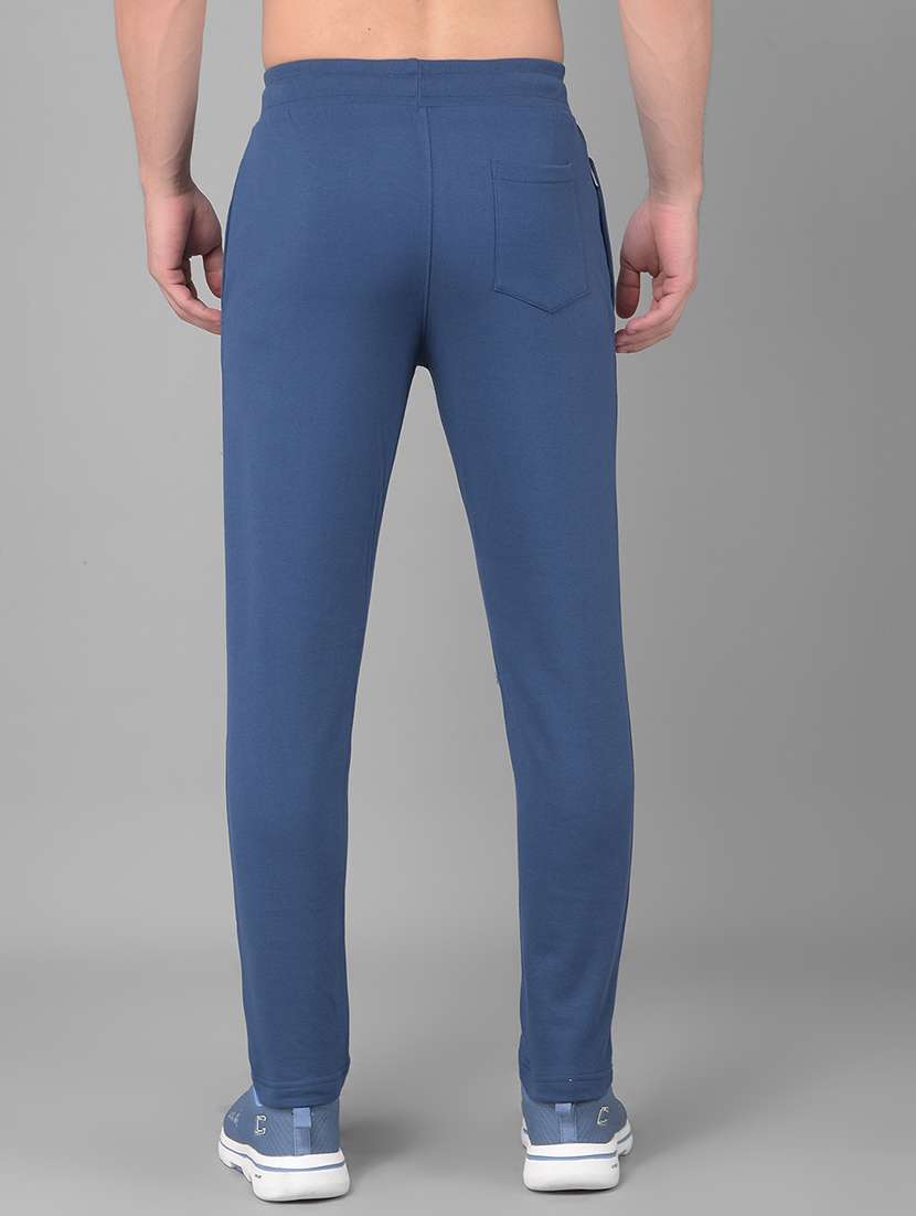 men light blue solid ankle length track pants - 21596774 -  Standard Image - 2