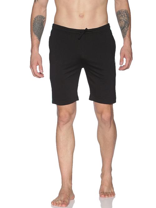 men mid rise solid shorts - 21596792 - Standard Image - 0