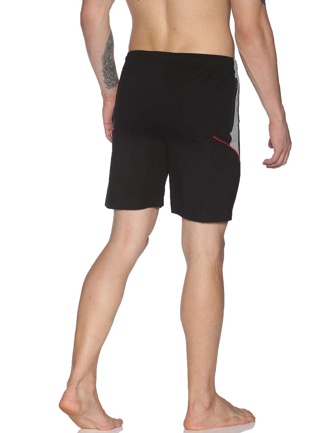 men mid rise color block shorts - 21596840 -  Standard Image - 2