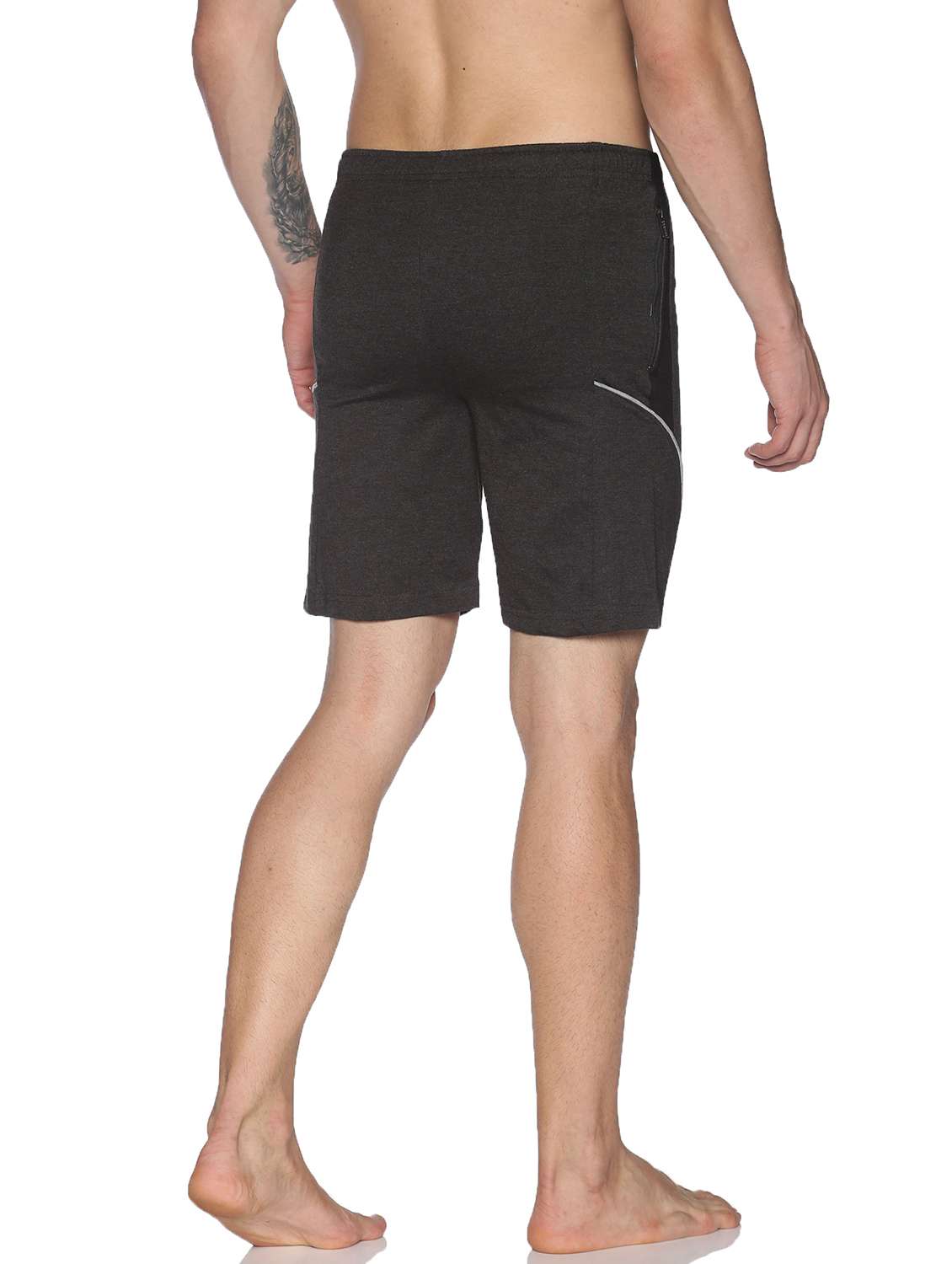 men mid rise color block shorts - 21596843 -  Standard Image - 2