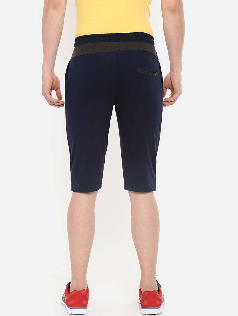 men solid cotton three - fourths - 21596921 -  Standard Image - 2