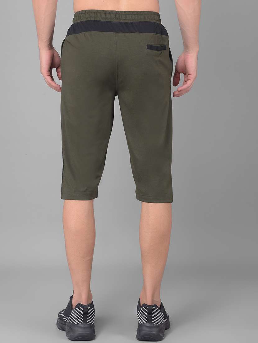 men solid cotton three - fourths - 21596926 -  Standard Image - 2