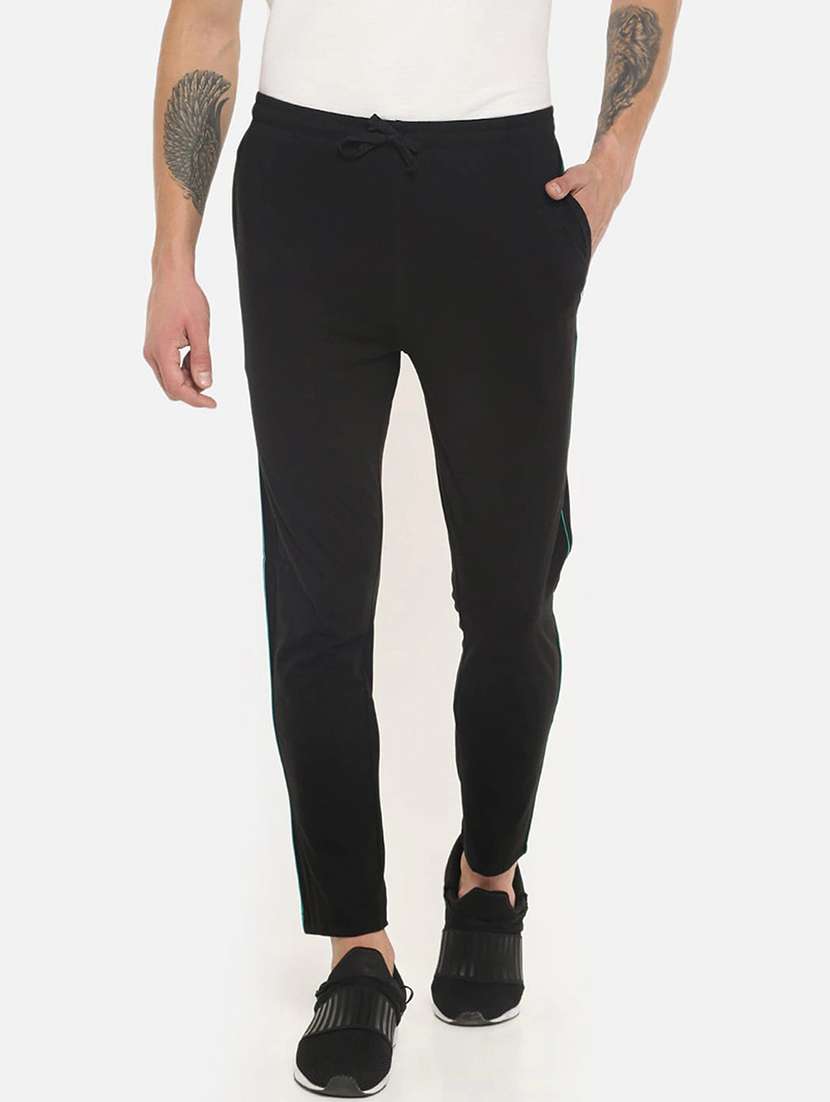 men mid rise ankle length track pant