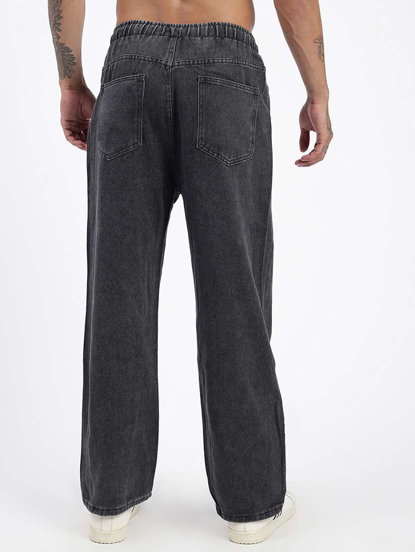 men grey denim pain jeans - 21597428 -  Standard Image - 2