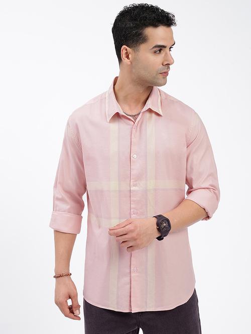 men regular fit checkered casual shirt - 21597549 - Standard Image - 0