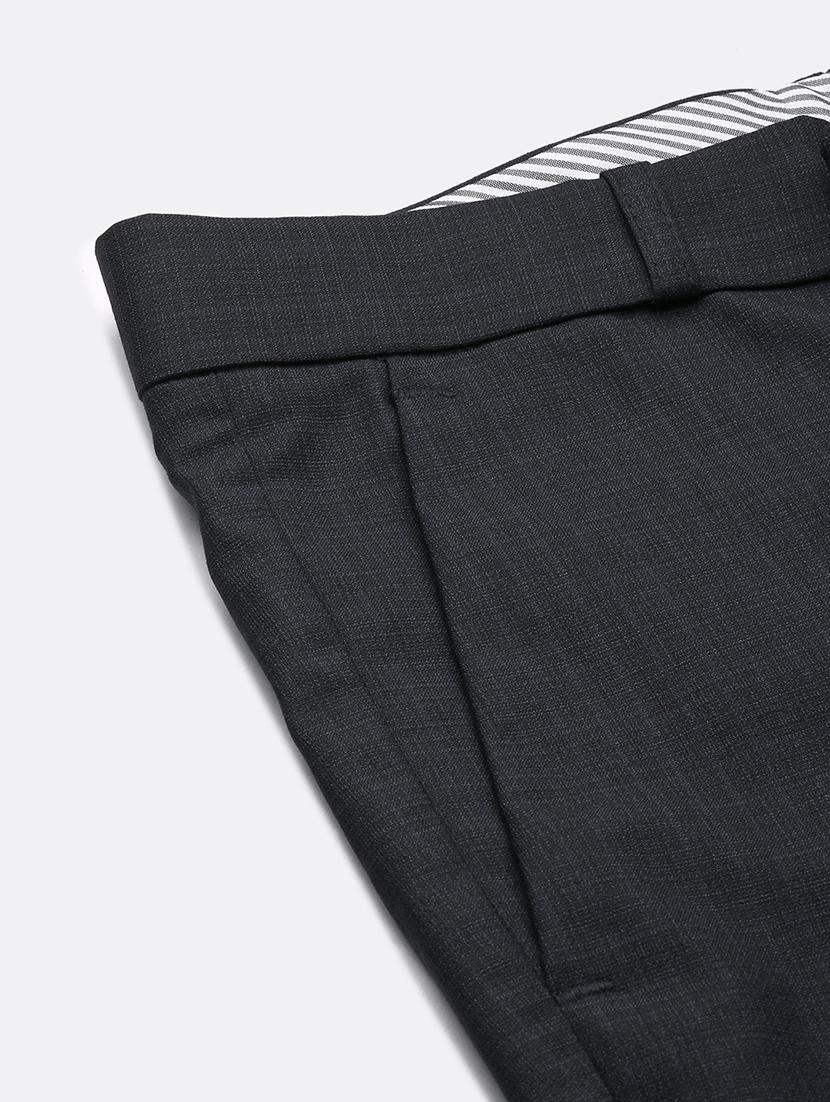 men solid flat front full length formal trouser - 21597589 - Standard Image - 7