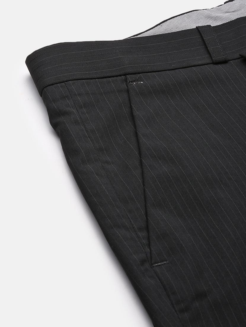 men solid flat front full length formal trouser - 21597602 - Standard Image - 7