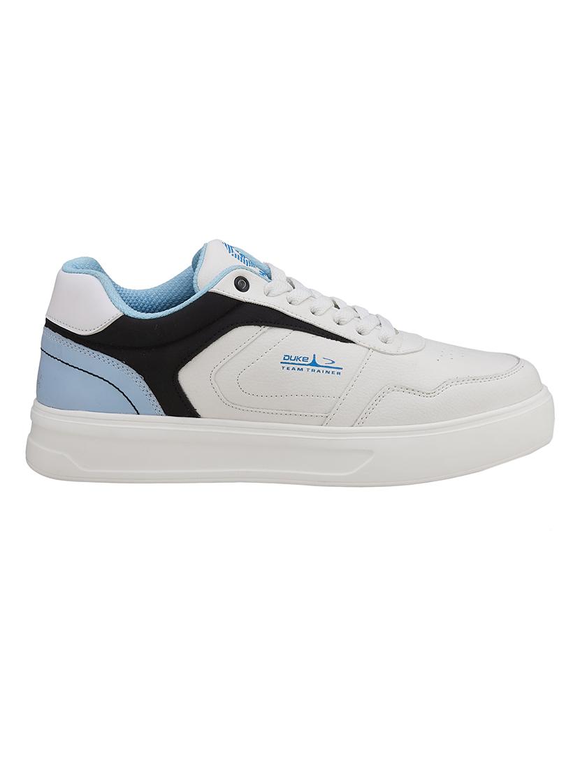 men white lace up sneaker - 21597633 - Standard Image - 2